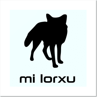 I'm A Fox (Lojban) Posters and Art